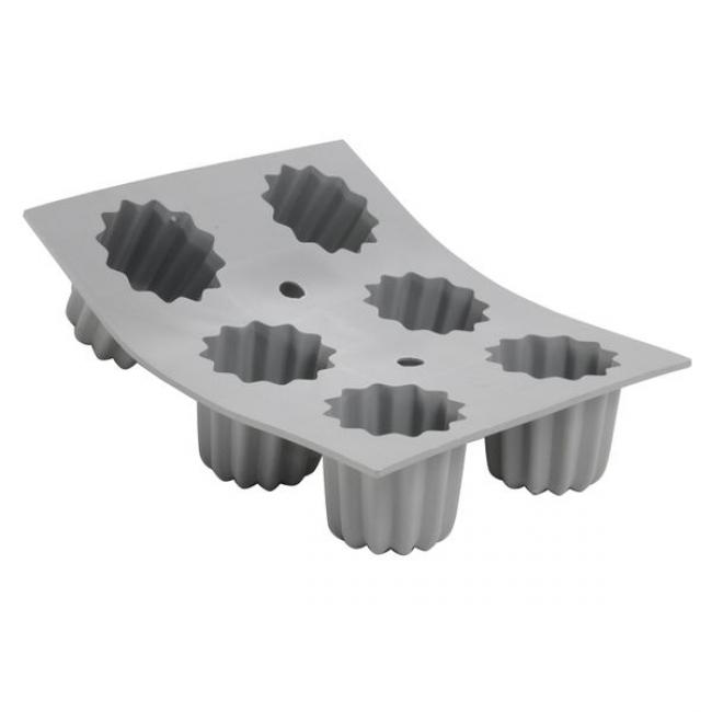 Moule souple 6 cannel&eacute;s Elastomoule&reg;